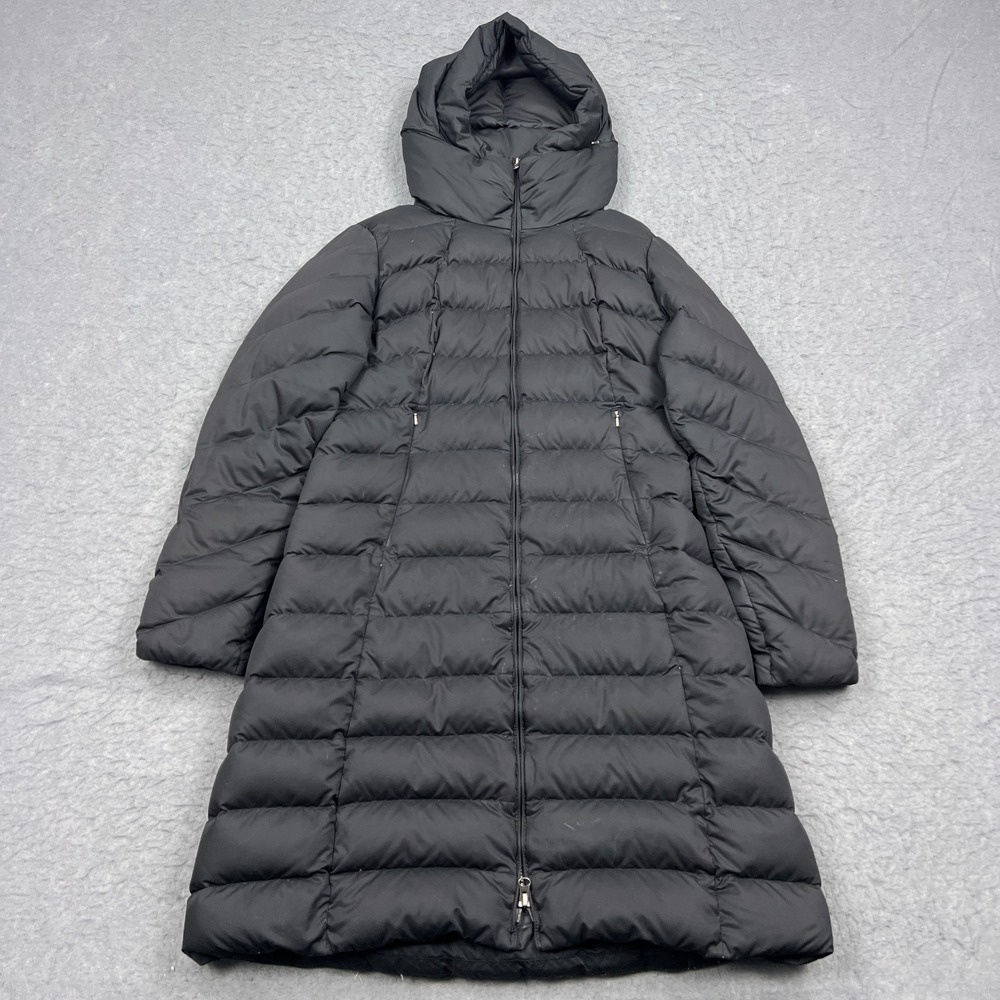 Patagonia Downtown Parka Women's‎ Medium Hooded 600 Fill Down Puffer Long Jacket